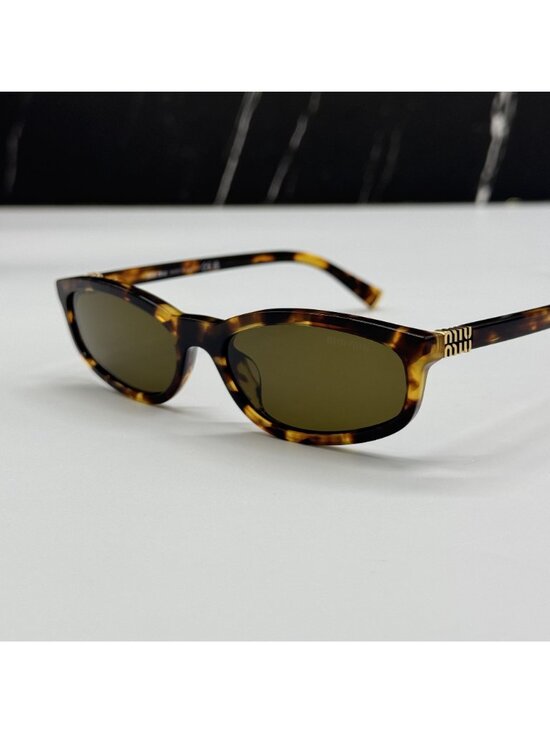 NEW MIU MIU MUA06S 14L09Z SUNGLASSES HAVANA WOMEN MU A06S, SMU A06 EYEWEAR main image 6